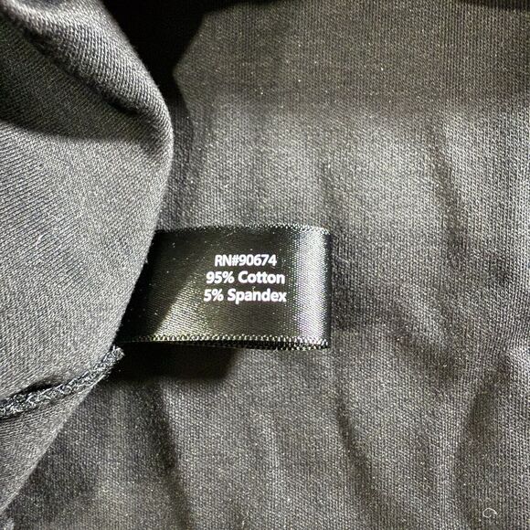 Boston Proper Ruffle Poplin V Neck Top Women’s Med - Picture 7 of 7